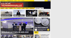 Desktop Screenshot of gazeteyenimahalle.com